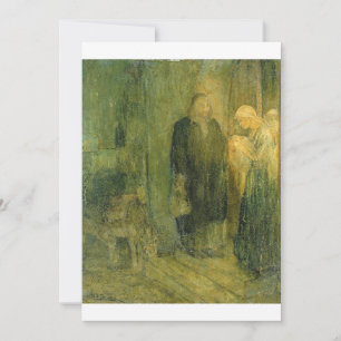 Henry Ossawa Tanner - Departure into Egypt (At the Invitation