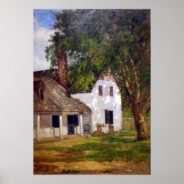 Henry Ossawa Tanner Wynkoop House, Old Haarlem Poster (Front)