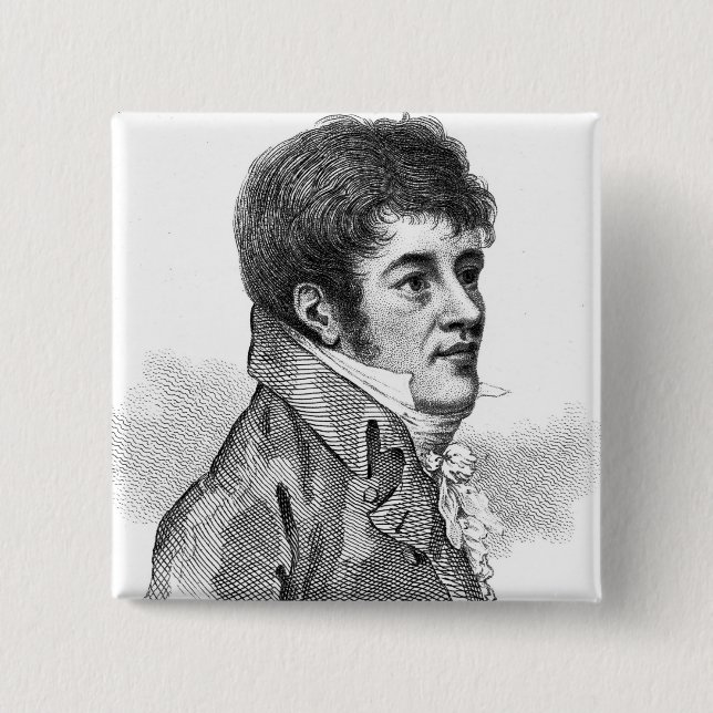 Henry Pearce 15 Cm Square Badge (Front)