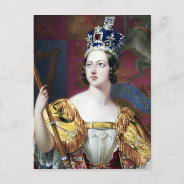 Henry Pierce Bone Queen Victoria Postcard (Front)