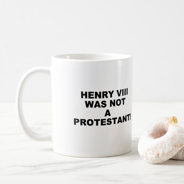 Henry Protestant Mug (With Donut)