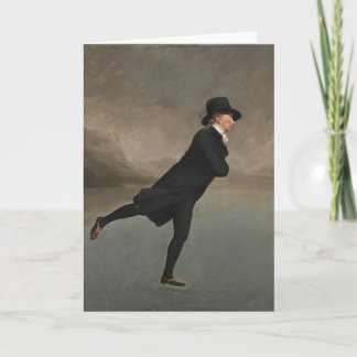 Henry Raeburn - The Skating Minister Card