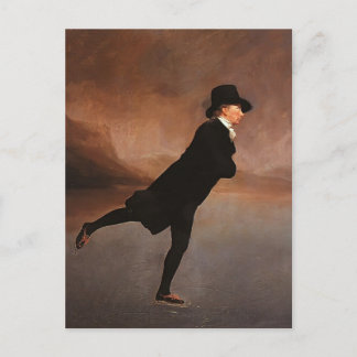 Henry Raeburn- The Skating Minister Postcard