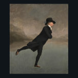 Henry Raeburn - The Skating Minister Print<br><div class="desc">The Skating Minister (The Reverend Robert Walker Skating on Duddingston Loch) is an oil painting on canvas by the famous painter Henry Raeburn.  In 1812 Henry Raeburn was elected president of the Society of Artists in Edinburgh.</div>
