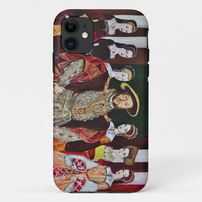 Henry The Eighth and His Six Wives Case-Mate iPhone Case (Back)