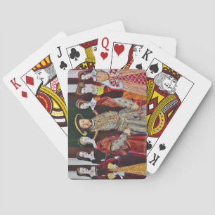 Henry The Eighth and His Six Wives Playing Cards