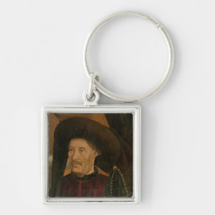 Henry the Navigator detail from the Polyptych Key Ring
