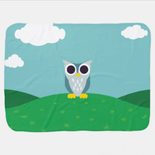 Henry the Owl Baby Blanket