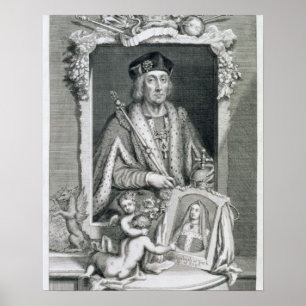 Henry VII (1457-1509) King of England from 1485, a Poster