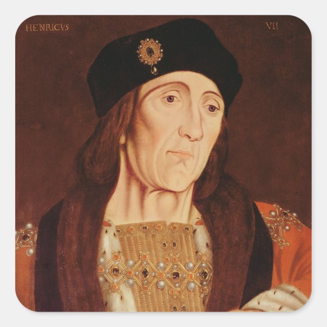 Henry VII, c.1505 Square Sticker (Front)