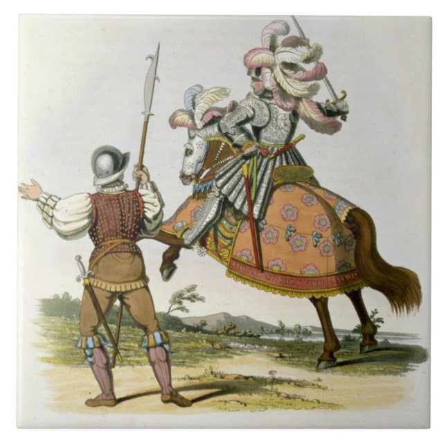 Henry VII, King of England (1457-1509) and a Billm Tile (Front)