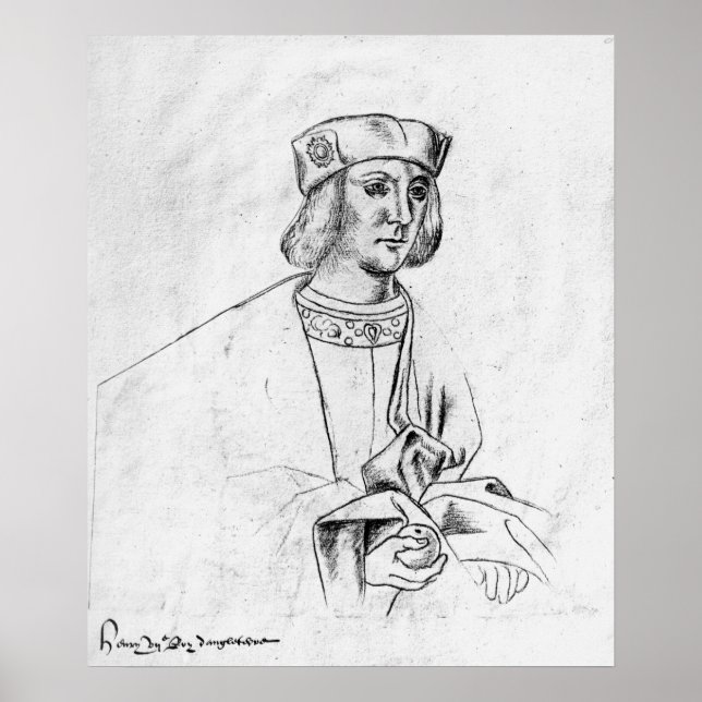 Henry VII  king of England Poster (Front)
