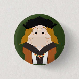 Henry VII Tudor King 3 Cm Round Badge