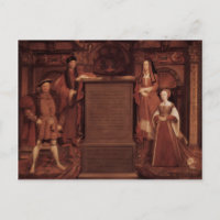 Henry VII&VIII,Elisabeth,Jane by Hans Holbein
