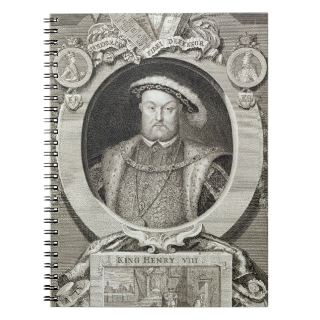 Henry VIII (1491-1547), after a painting in the Ro Notebook (Front)