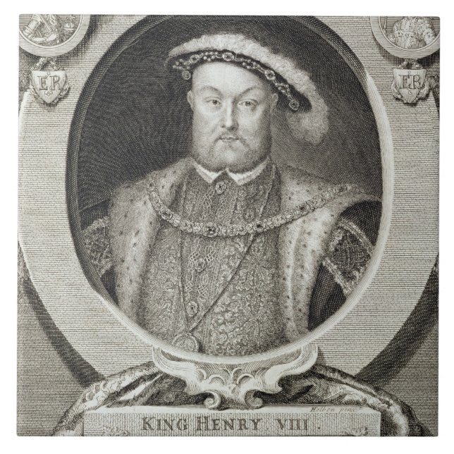 Henry VIII (1491-1547), after a painting in the Ro Tile (Front)