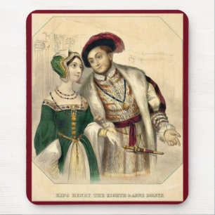 Henry VIII and Anne Boleyn Mouse Mat