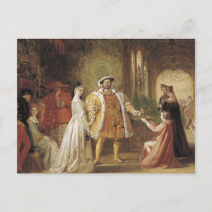 Henry VIII and Anne Boleyn Postcard
