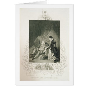Henry VIII and Catherine Parr, in the play Henry V