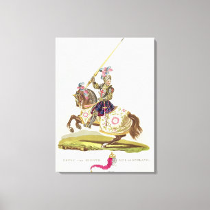 Henry VIII, King of England (1491-1547) 1525, from Canvas Print