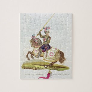Henry VIII, King of England (1491-1547) 1525, from Jigsaw Puzzle