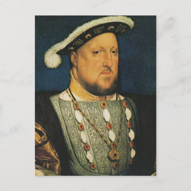 Henry VIII of England by Hans Holbein the Younger Postcard (Front)