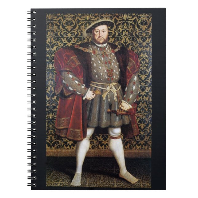 Henry VIII Portrait Notebook (Front)