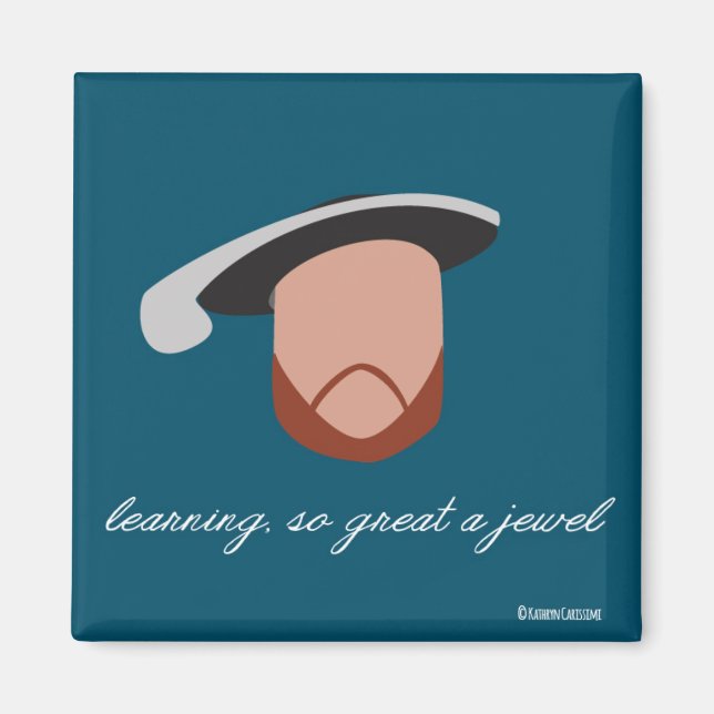 Henry VIII "So Great a Jewel" Magnet (Front)
