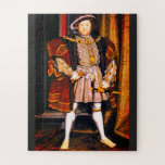 Henry VIII Tudors History King England six Wives J Jigsaw Puzzle<br><div class="desc">Henry VIII King,  Tudors,  history. English King puzzles.</div>