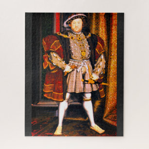 Henry VIII Tudors History King England six Wives J Jigsaw Puzzle