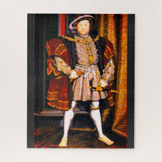 Henry VIII Tudors History King England six Wives J Jigsaw Puzzle