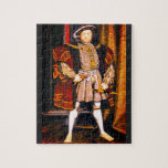 Henry VIII Tudors History King England six Wives Jigsaw Puzzle<br><div class="desc">Henry VIII King,  Tudors,  history. English King puzzles.</div>