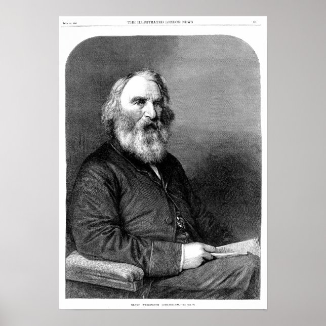 Henry Wadsworth Longfellow Poster (Front)