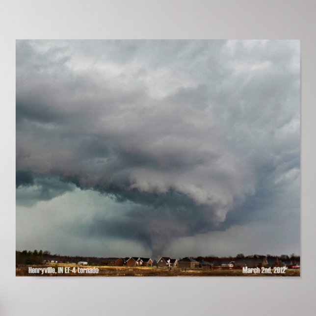 Henryville, IN Tornado Poster (Front)