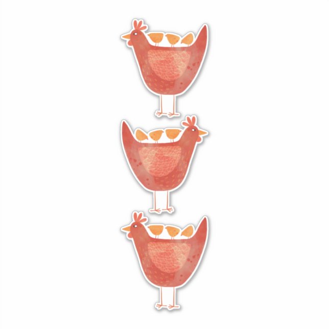 Hens and Chicks (Front)