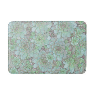 Hens And Chicks Bath Mat