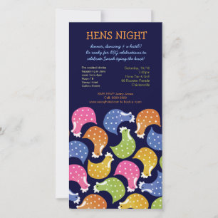 Hens Night Bachelorette Party Event Funny Invite