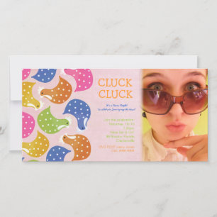 Hens Night Bachelorette Party Event Photo Invite