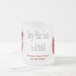Hens Party Funny Cute Bride Stein Novelty Gift