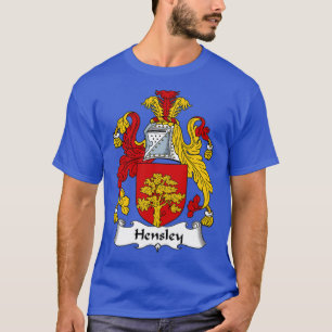 Hensley Coat of Arms Family Crest T-Shirt
