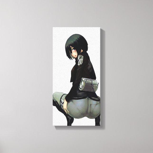 Hentai Rush Girl SingleZ Canvas Print (Front)