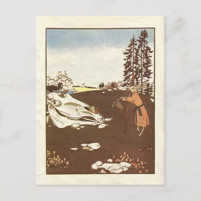 Heorhiy Narbut- 'Fairy Tales: Teremok. Mizgir' Postcard (Front)