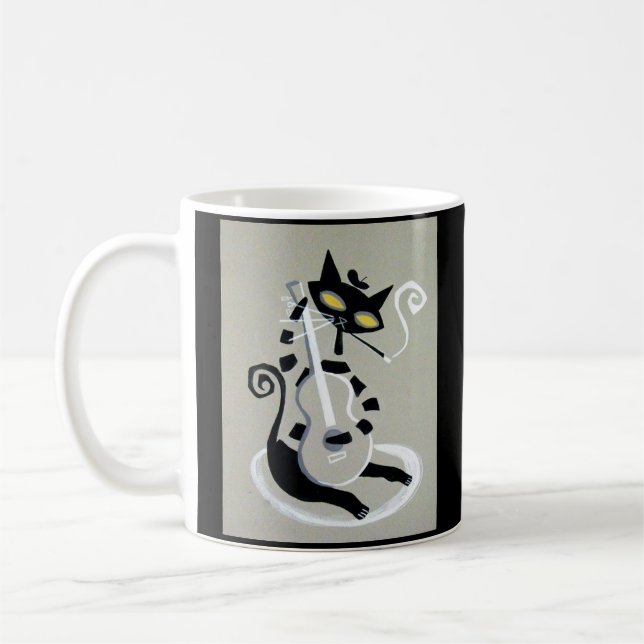 hep cat coffee mug (Left)