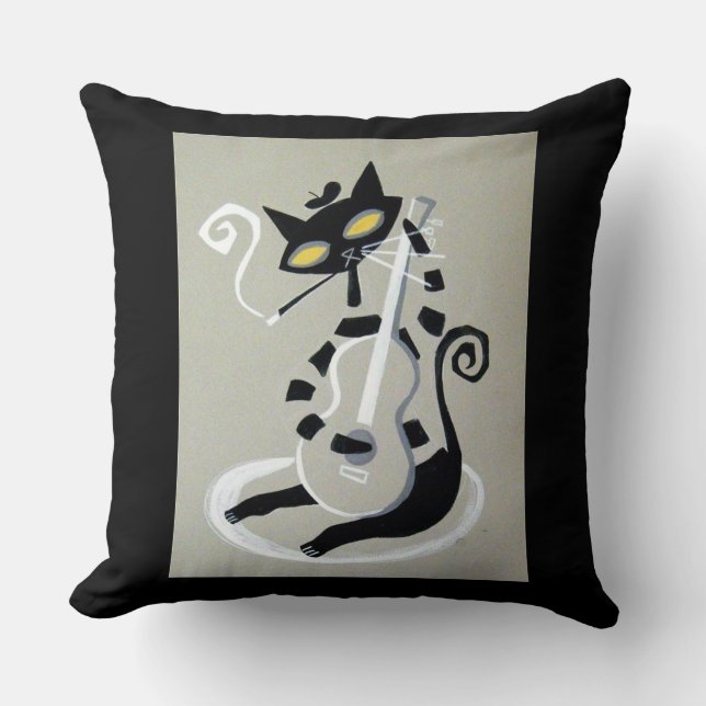 hep cat cushion (Front)