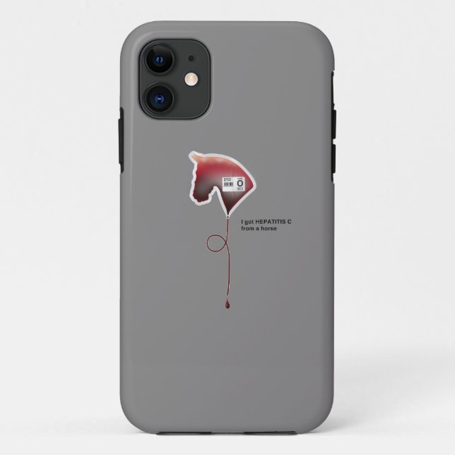 Hepatitis C Case-Mate iPhone Case (Back)