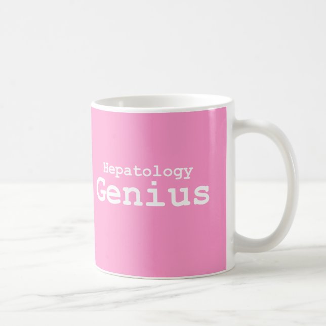 Hepatology Genius Gifts Coffee Mug (Right)