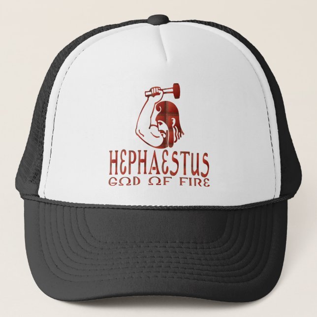 Hephaestus Trucker Hat (Front)