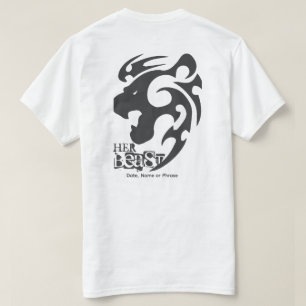 Her Beast & His Beauty – Fun Couples Matching T-Shirt