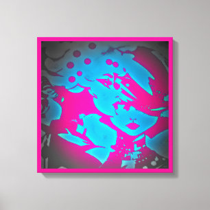 Her Beauty Groove Canvas Print