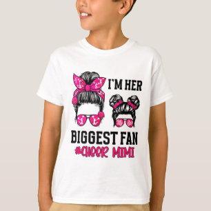 Her Biggest Fan Cheer Mimi Of A Cheerleader Mimi G T-Shirt
